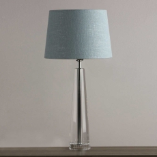 Laura Ashley Blake Crystal Polished Chrome Table Lamp Medium - Base Only