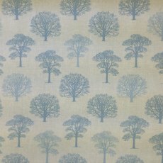 Trees Duck Egg Fabric