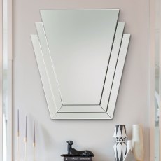 Laura Ashley Duchess Rectangle Mirror 90 x 78cm