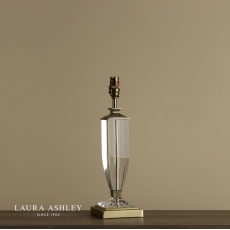 Laura Ashley Carson Antique Brass & Crystal table Lamp Medium - Base Only