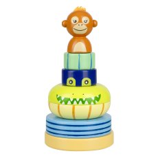 Orange Tree Toys Jungle Animals Stacking Ring