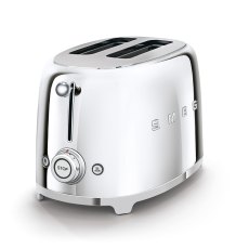 Smeg 2 Slice Toaster Chrome