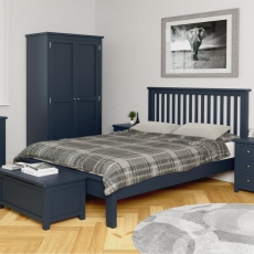 Hamilton Bed Frame Blue