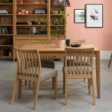 Burnham Extending Dining Table 130-170cm Oak