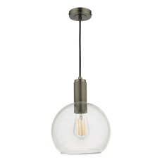 Dar Nikolas Round Pendant Nickel