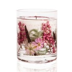 Stoneglow Nature's Gift Pink Pepper Flowers Natural Wax Gel Candle