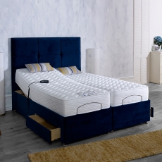 Hatfield Standard Adjustable Divan Bed - 2 Mattresses