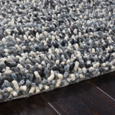 Honley Shaggy Grey Rug