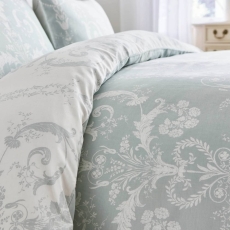 Laura Ashley Josette Duvet Cover Set Duck Egg