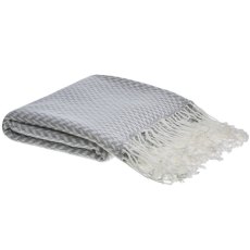 Laura Ashley Pussywillow Blanket Steel 130X170Cm