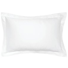 Bedeck 600 Count Oxford Pillowcase White