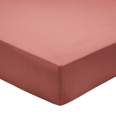 Bedeck Pima 200 Count Fitted Sheet Marsala