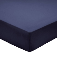 Bedeck Pima 200 Count Fitted Sheet Midnight