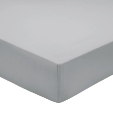 Bedeck Pima 200 Count Fitted Sheet Grey