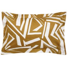 Harlequin Transverse Pillowcase Oxford Saffron
