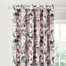 Helena Springfield Tolka Lined Curtains 168cm x 183cm Mono