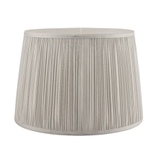 Laura Ashley Hemsley Tapered Drum Empire Shade Silver