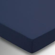 Helena Springfield Plain Dye Fitted Sheet Navy