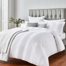 Capella Duvet Cover Set White