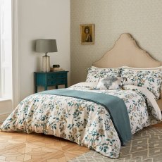 Sanderson Andhara Duvet Cover Teal & Cream Single