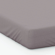 Belledorm 400 Count Fitted Sheet Pewter 30CM