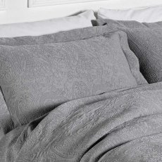 Design Port Kashmir Pillow Sham Grey