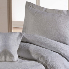 Stowe Duvet Cover White