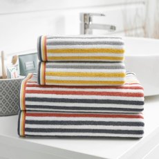 Deyongs Hanover Stripe Towel Mustard