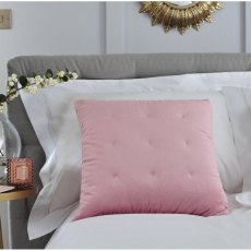 Deyongs Velvet Dot Cushion 50 x 50cm Blush