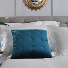 Deyongs Velvet Dot Cushion 50 x 50cm Teal
