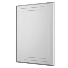 Showerdrape Chelsea Diamond Cut Mirror