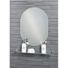 Showerdrape Lincoln Oval 60x45cm Mirror