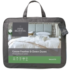 The Fine Bedding Company Goose Feather & Down All Seasons Duvet