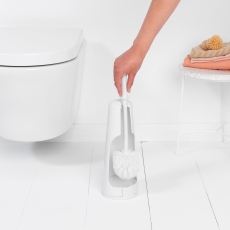 Brabantia Renew Toilet Brush And Holder White