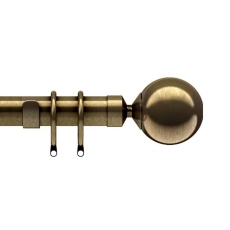 Saxham Pole Antique Brass