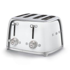 Smeg 50's Style Retro 4 Slice Toaster Chrome