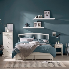 Alaska White Bed Frame