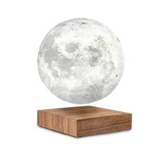 Gingko Smart Moon Lamp Walnut