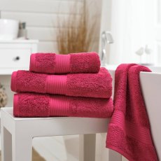 Deyongs Bliss Pima Cotton Towel Magenta