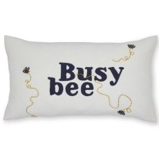 Cath Kidston Busy Bee Cushion 30x50cm Cream