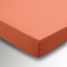 Helena Springfield Plain Dye Fitted Sheet Coral