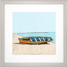 All Lined Up IV Framed Picture by E L Cacho