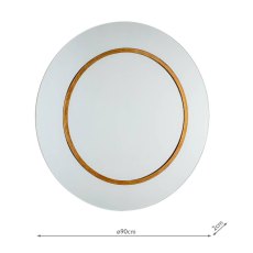 Laura Ashley Maya Round Mirror