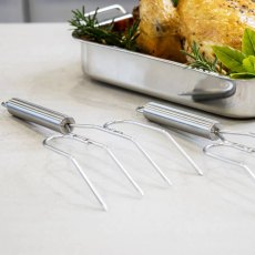 Master Class Oven Forks (Pair) Stainless Steel