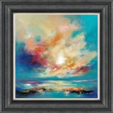 Raise Your Vibration Framed Picture by Anna Schofield