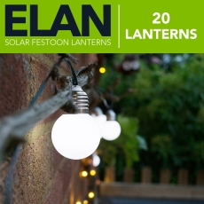 Elan Solar Festoon Lanterns