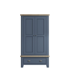 Harleston Blue 2 Door Wardrobe