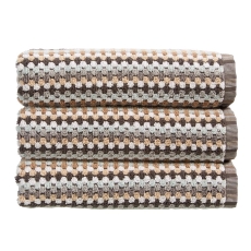 Christy Carnaby Stripe Towel Neutral