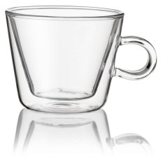 Duo 2 Piece Cappuccino Glass Set 250Ml/Flared