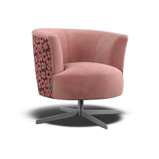 Orla Kiely Lily Tub Swivel Chair